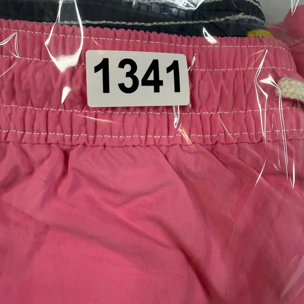 Polo Ralph Lauren Swim Trunks Mens‎ XXL Pink Nylon Mesh Lined Pony Logo Shorts